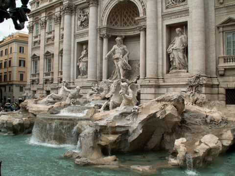 Monuments of Rome - Trevi Fountain